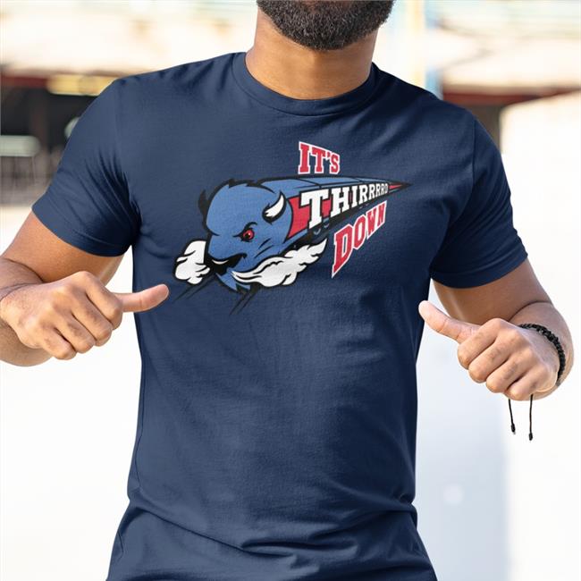 26 Shirts Store Train Horn It's Third Down T Shirt Royal