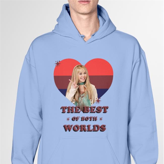 Hannah Montana The Best Of Both Worlds Long Sleeve Tee Shirt Jão