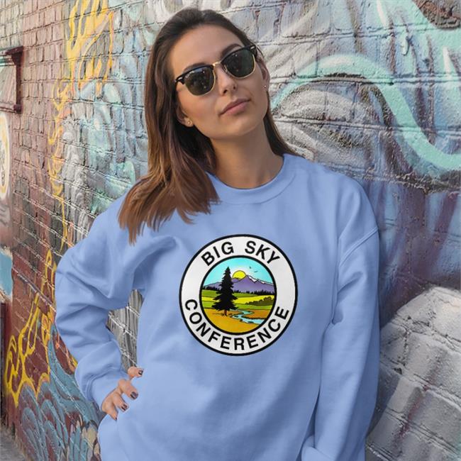 Homefieldapparel Retro Big Sky Logo Tee Shirt