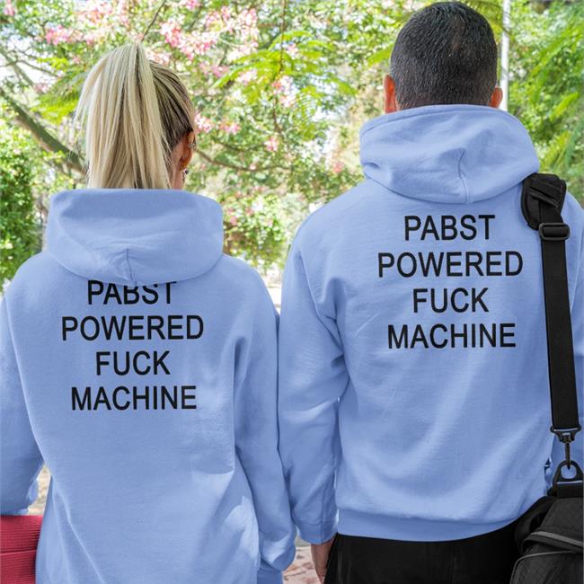 Pabst Powered Fuck Machine Long Sleeve Tee
