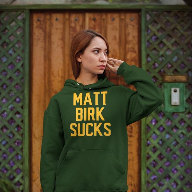 Paulmarvinarts Store Matt Birk Sucks Tee