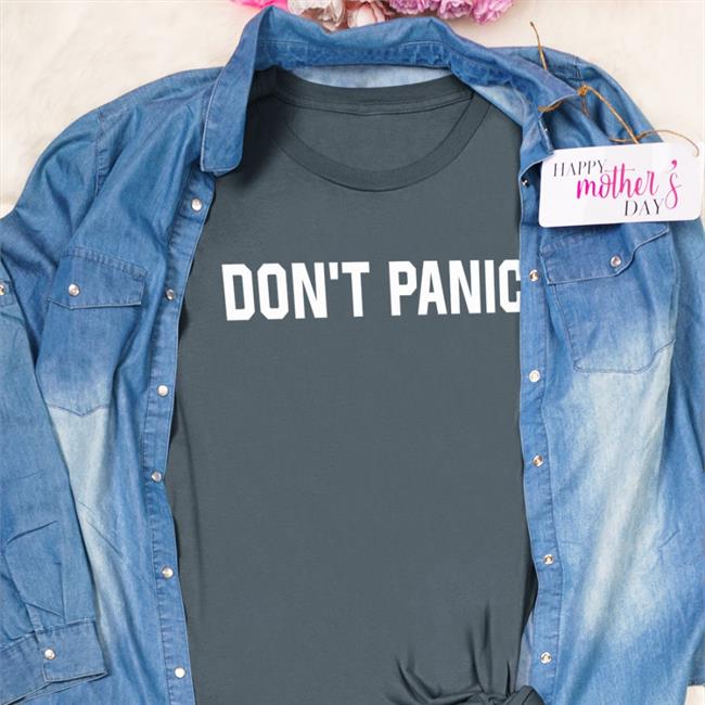 Barstool Dave Portnoy's Don't Panic Hoodie Wall Street Silver