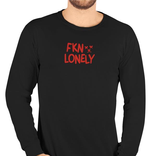 Richandlonely Shop Fkn Lonely V2 Hoodie Black