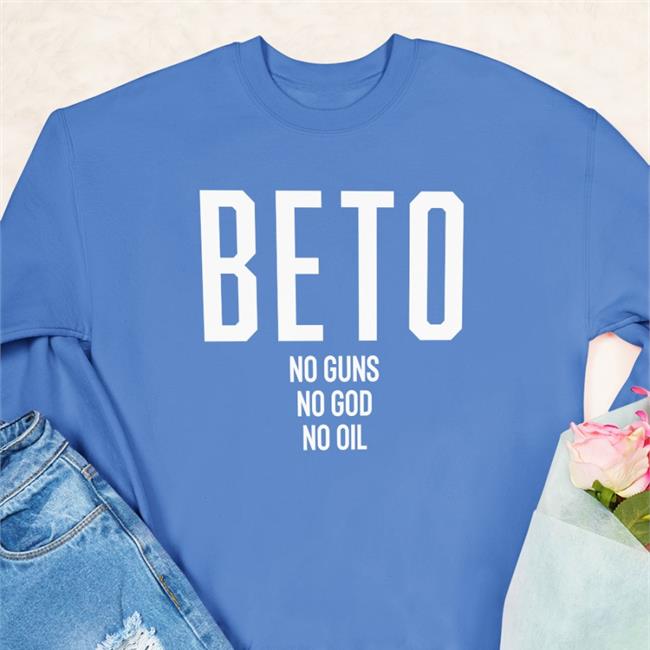 Beto No Guns No God No Oil Tee