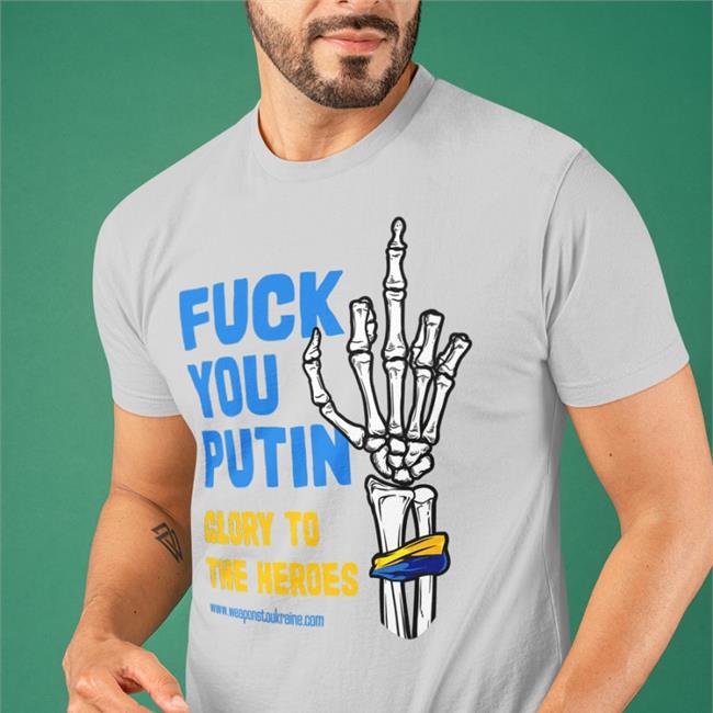 Kyivpost Fuck You Putin Glory To The Heroes Hoodie Sweatshirt