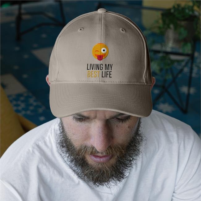 Living My Best Life Embroidered Hat