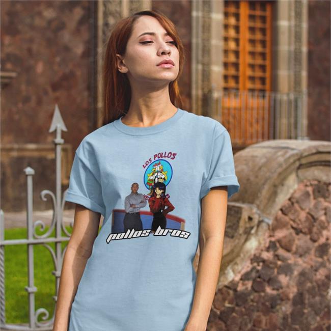 Goofyahhtees Store Los Pollos Pollos Bros Hoodie Misato Katsuragi