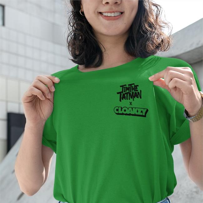 White Tim The Tatman X Cloakzy Shirt Complexity Merch