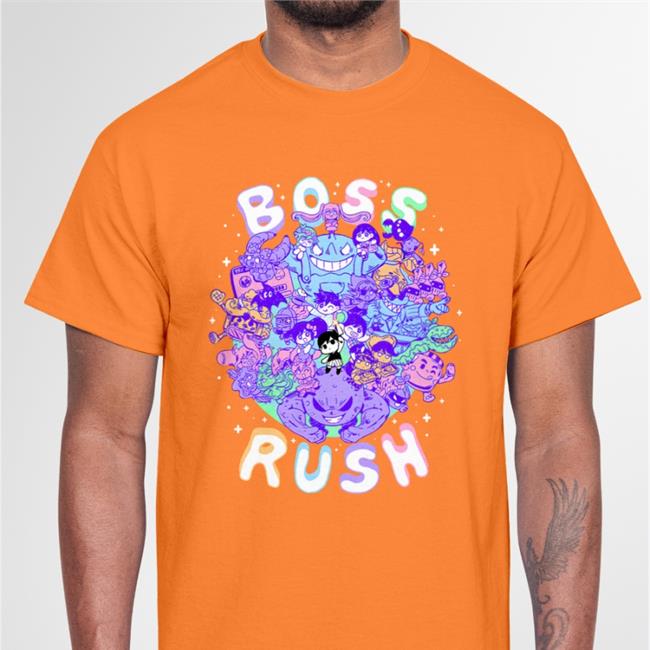 Omocat Merch Omori Boss Rush Shirt