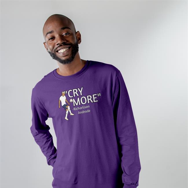 Cry More Richarlison Andrade Shirt Digital Spurs Navy