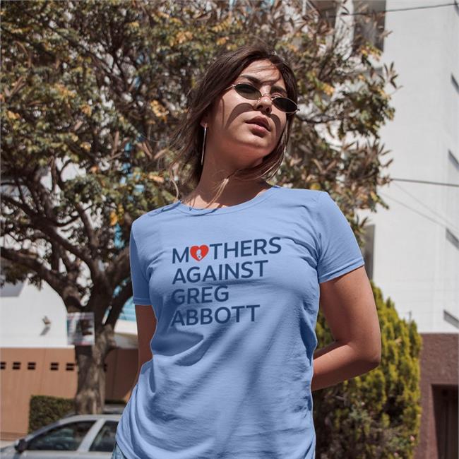 Mothers Against Greg Abbott Long Sleeve T Shirt Kimberly Mata-Rubio