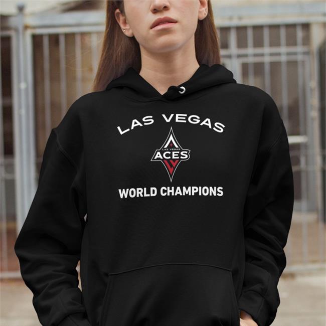 Lvaces Las Vegas Aces World Champions Hat Black