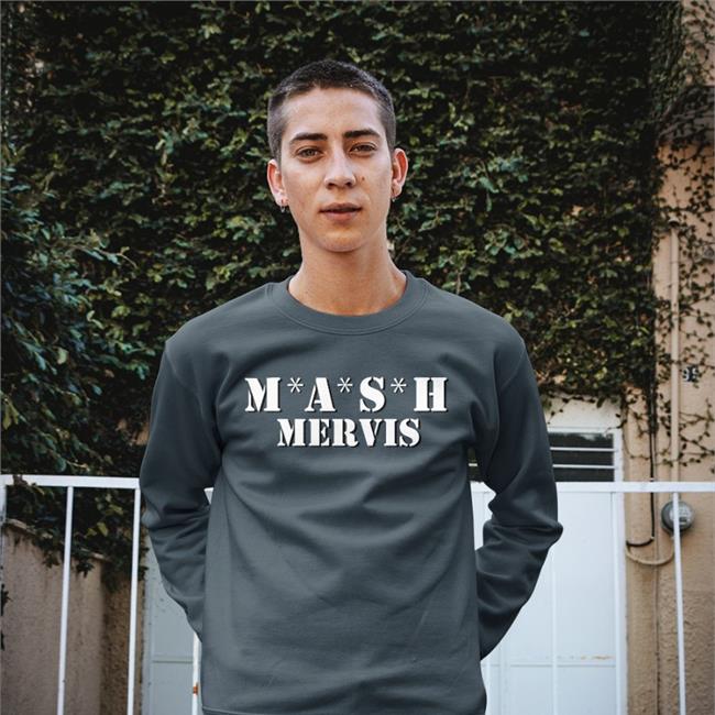 Obvious Shirts Store Mash Mervis T Shirt Blue