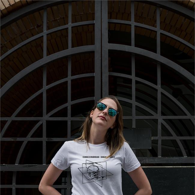 Consciousness Energy Grid Shirt Coffin Fit