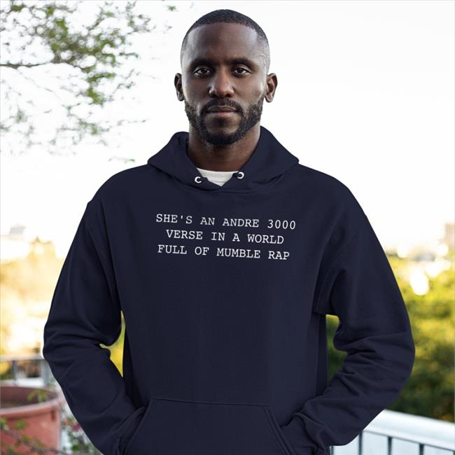 Joey She’S An Andre 3000 Verse In A World Full Of Mumble Rap Long Sleeve T Shirt Gothamhiphop