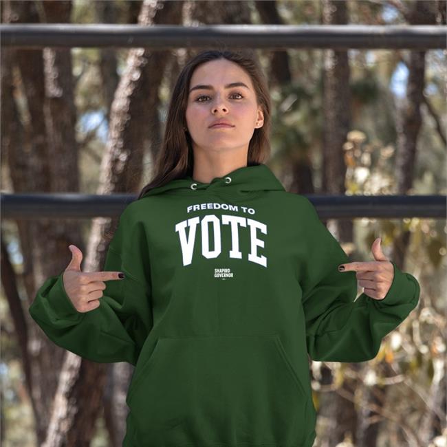 Olivia Julianna Joshshapiro Shop Freedom To Vote Shapiro Governor Sweatshirt
