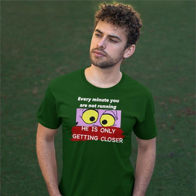 Fake Disney Facts Every Minute You Are Not Running He Is Only Getting Closer Shirts Epcot 40Th