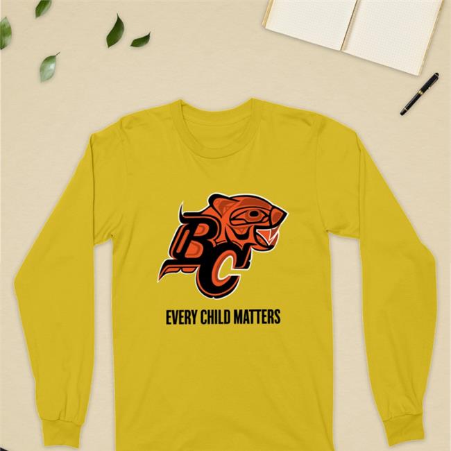 Bc Lions Every Child Matters T Shirt Orange Bc Lions
