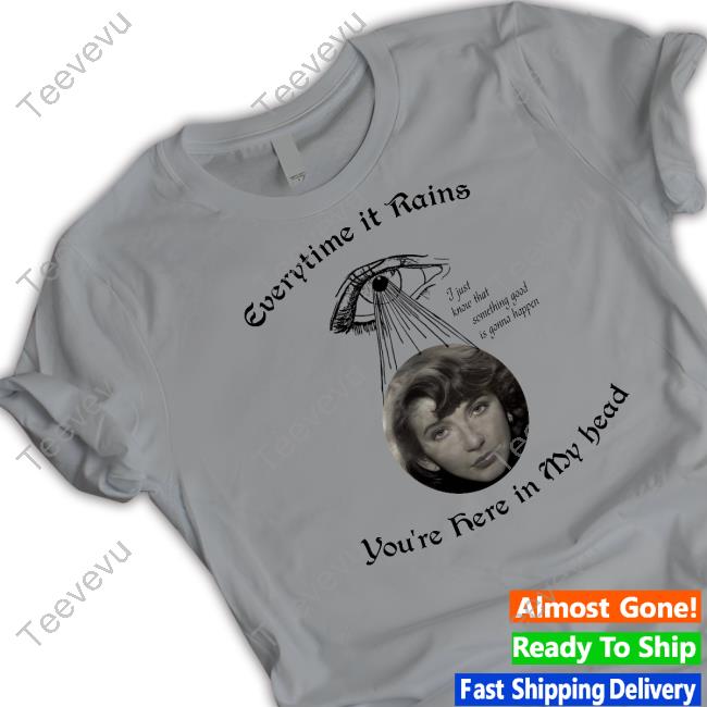 Kate Bush Everytime It Rain You're Here In My Head Long Sleeve T Shirt