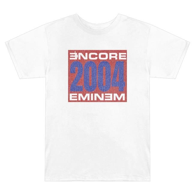 Official Eminem Merch Store Encore 2004 Vintage Funny Shirt