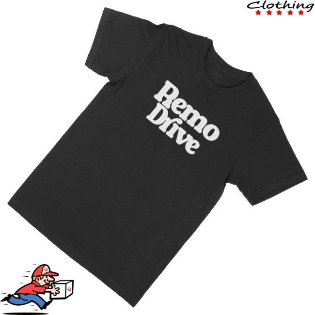 Trending Remo Drive Merch Logo Crewneck Sweatshirt Black