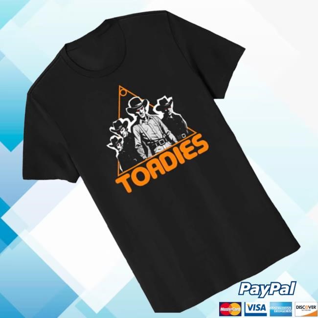 Toadies Official Merch Shop Store Toadies Orange Cowboys Classic Shirt