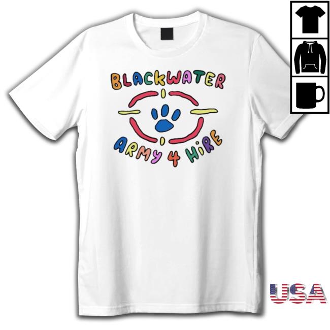 Official Blackwater Army 4 Hire Hooded Sweatshirt