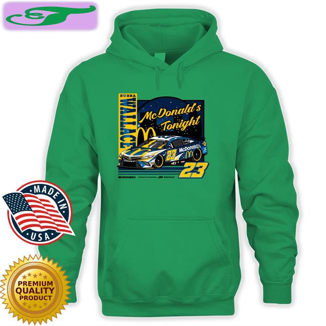 Mcdonald's Tonight Bubba Wallace 23 Shirt