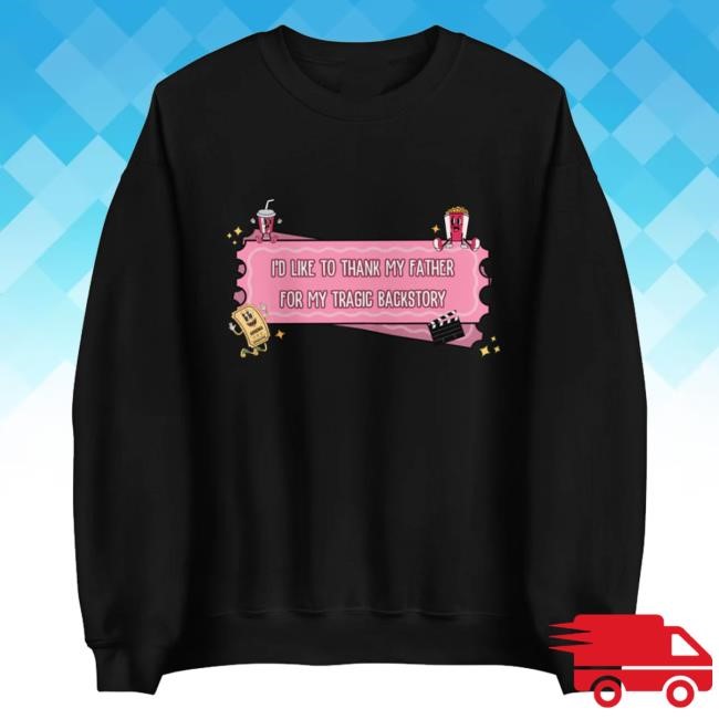 Official Doublecrossclothingco Merch Store Tragic Backstory Father T-Shirt