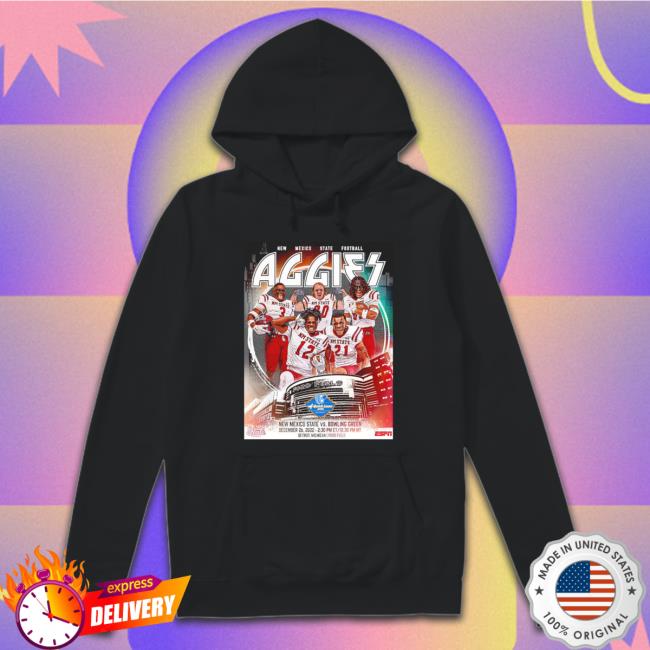 New Mexico State Football The Aggies Are Headed To Detroit Rock City December 26 2022 Sweatshirt