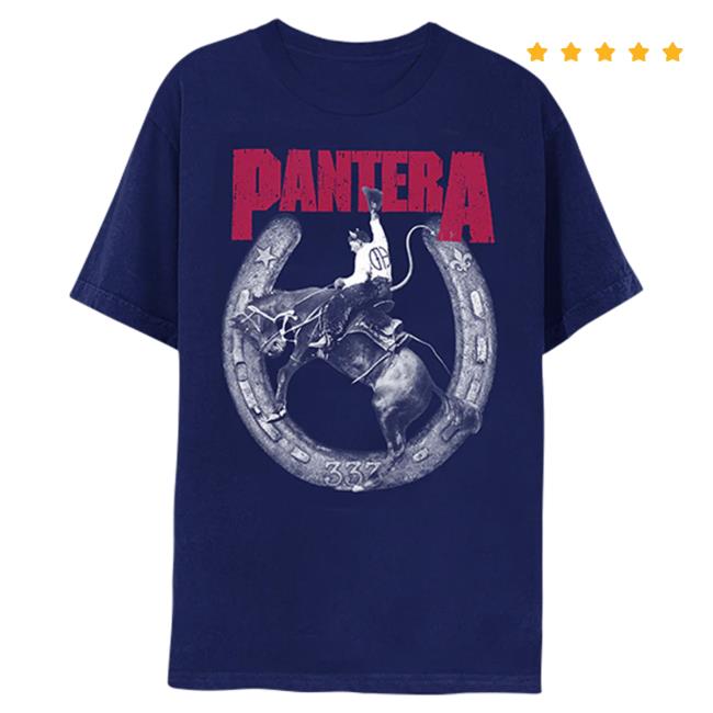Official Pantera Merch Store Pantera Horseshoe CFH T Shirt