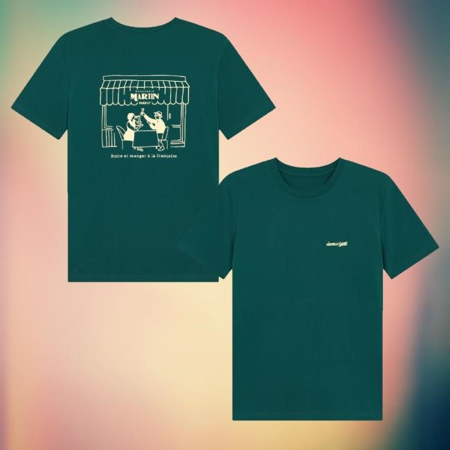 Official Giftshop Merch Brasserie Martin Green Sweatshirt