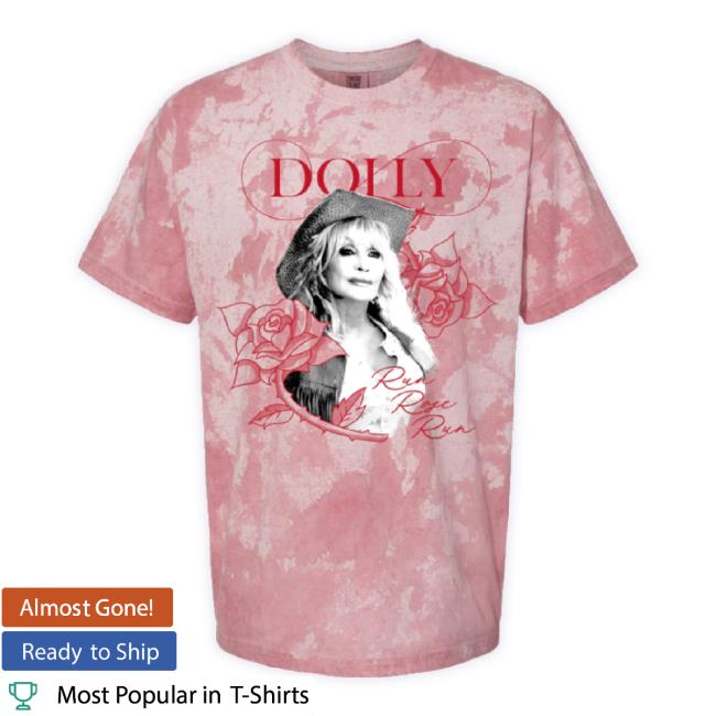 Official Dolly Parton Merch Store Dolly Parton Run, Rose, Run Tie Dye Sweaters