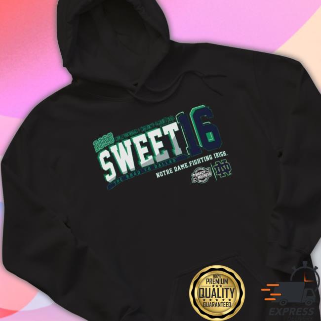 2023 Ncaa Di Women’S Basketball Sweet 16 Notre Dame The Road To Dallas Shirt 2023 Ncaa Di Women’S Basketball Sweet 16 Notre Dame The Road To Dallas shirt