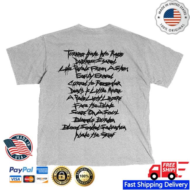 Trending Boundaries Official Merch Dilm Tracklist Hoodie Sweatshirt