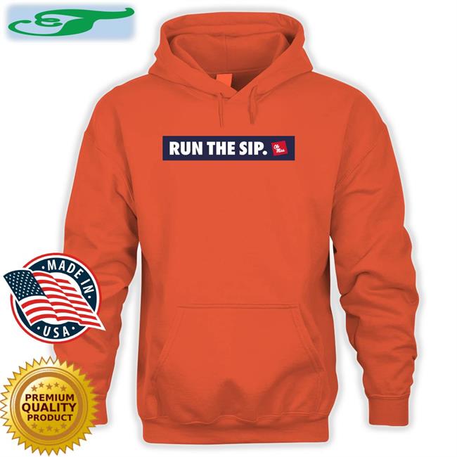 Run The Sip Shirt Olemisssports Store Lane Kiffin Run The Sip Shirt
