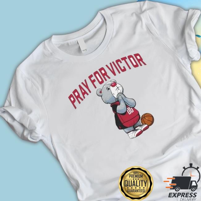 Pray For Victor Houston Rockets Tee Shirt