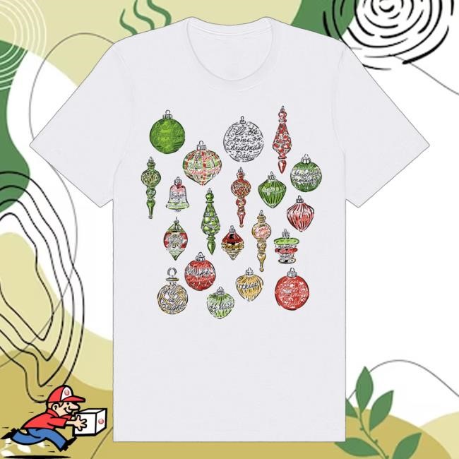 Cyndi Lauper Official Store Merch Lyric Ornament Classic Shirt