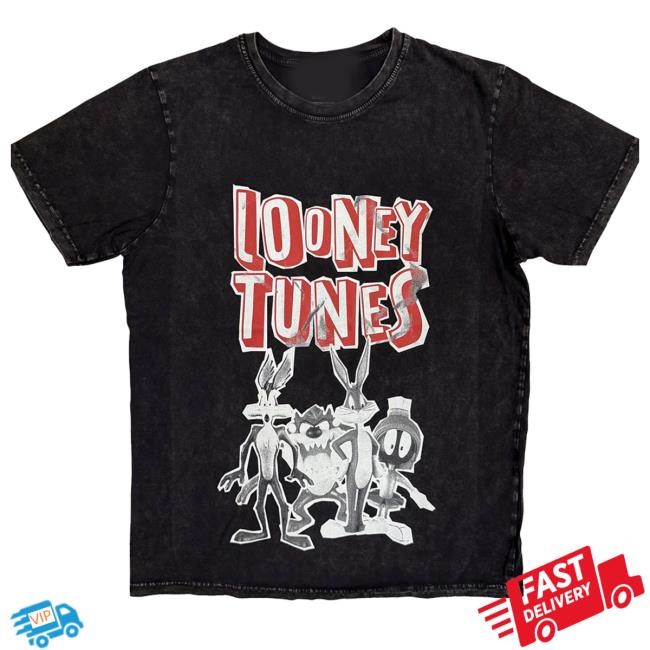 Official House Of Merch Merch Shop Looney Tunes Unisex Stone Wash Classic Shirt Official House Of Merch Merch Shop Looney Tunes Unisex Stone Wash Shirt