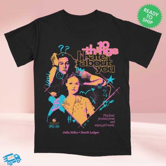 Official Studiohouse Designs 10 Things I Hate About You Top Shirt