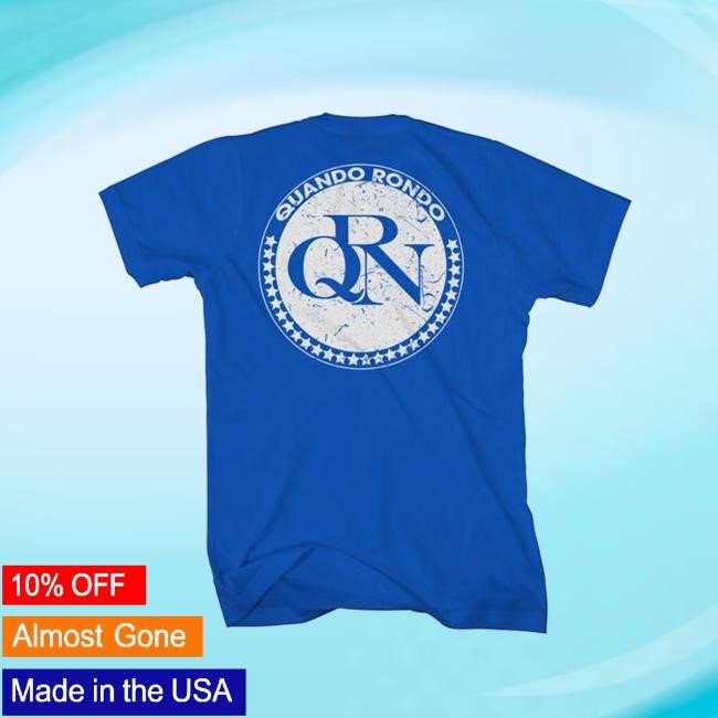 Quando Rondo Merch Store Qrn Crest Tee Shirt