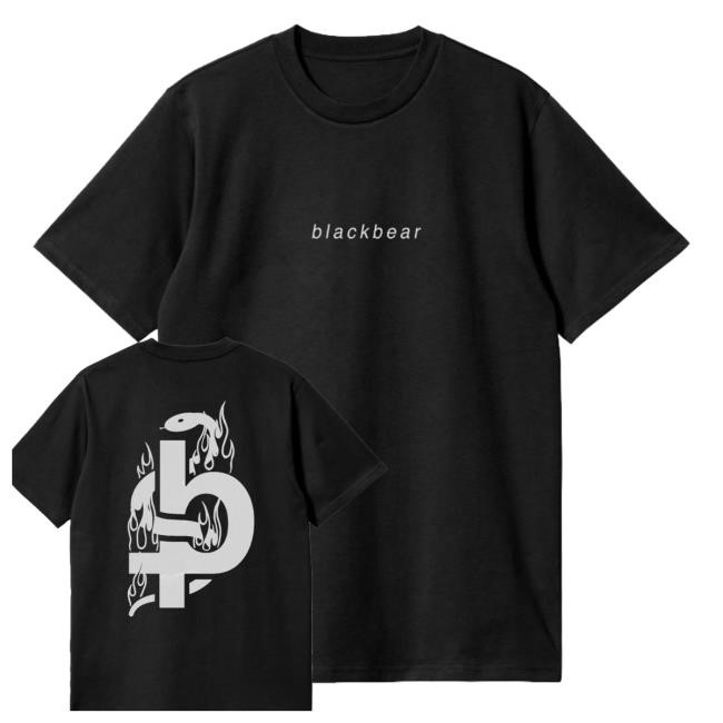 Blackbear Blackbear Blaze Logo Tee Shirt Blackbear Blackbear Blaze Logo T Shirts