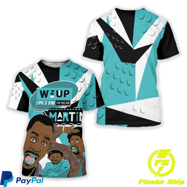 T-Shirt To Match Air Griffey Max 1 Aquamarine - Martin Tv 90S Melanin Got Em