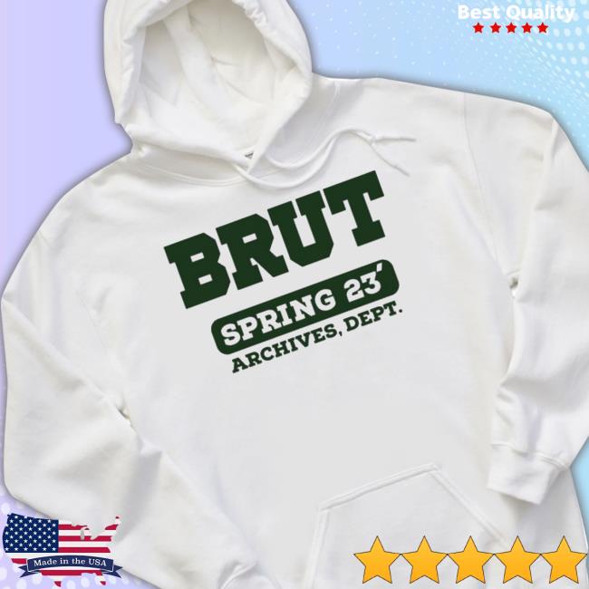 Brut Spring 23 Archive Dept Long Sleeve T Shirt Official Brut Spring 23 Archive Dept Sweatshirt