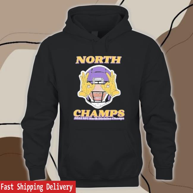 Minnesota Vikings North Champs 2022 Nc North Division Champs Shirt Minnesota Vikings North Champs 2022 Nc North Division Champs Sweatshirts