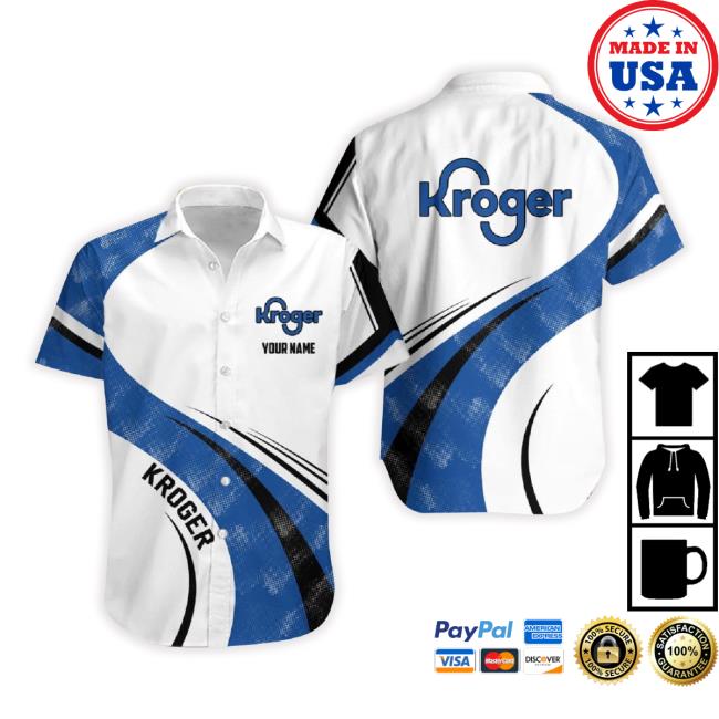 Personalized Name Kroger Lover All Over Printed 3D Hawaiian Sweaters