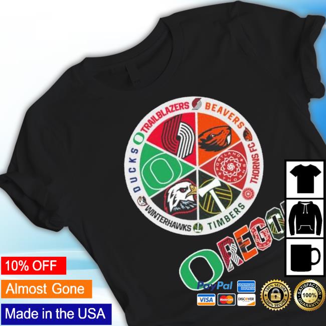 Design Oregon Ducks Trailblazers Beavers Thorns Fc Timbers Winterhawks shirt