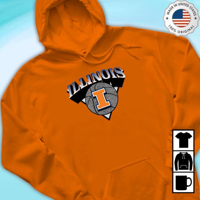 Trending 19Nine Illinois Fighting Illini Classic Hoop Long Sleeve T Shirt