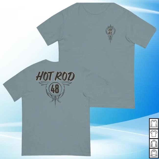 Official Motortrend Merch Hot Rod Vintage Logo Comfort Colors Sweatshirt