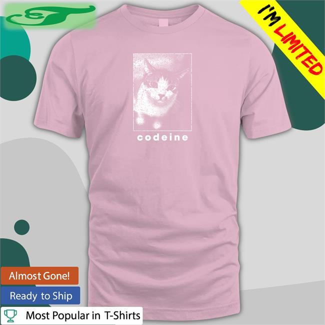Tumblr Codeine Cat Shirt